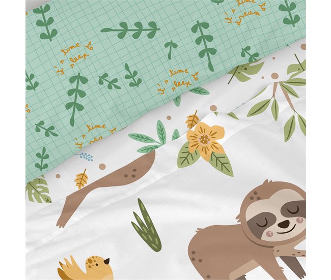 Happy sloth jogo de lençol 