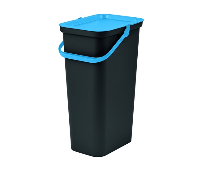 Recipientes para reciclagem Azul