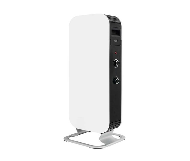 Moinho AB H1000MEC Refrigerador de óleo silencioso e seguro com 1000W de potência, Branco Branco