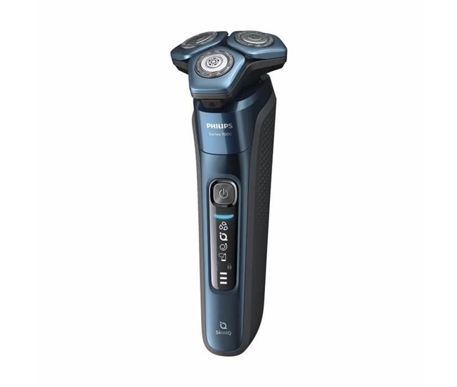 Barbeador elétrico Wet & Dry Series 7000 Azul