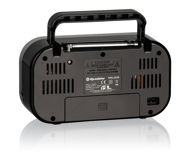 Rádio portátil Roadstar TRA-2235RD Vermelho