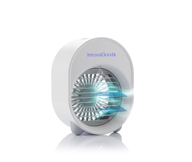 Mini Climatizador Humidificador por Ultrassons com LED humidificador mini Branco