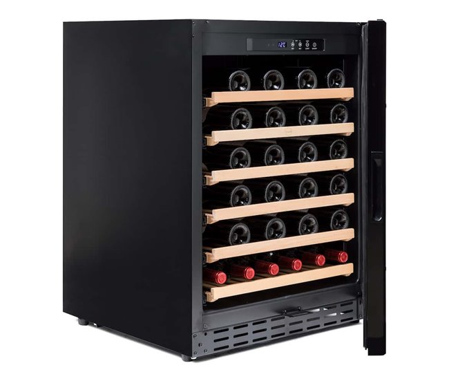 Cave de Vinho 46 garrafas Vinobox 50 GC 1T N Livre ou Encastre Monotemperatura Inoxidavel