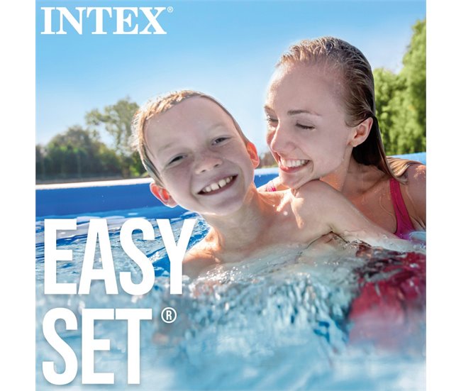 Piscina insuflável INTEX Easy Set 3853 l com sistema de filtragem Azul