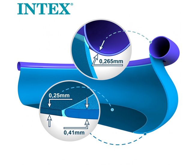 Piscina insuflável INTEX Easy Set com sistema de filtragem Azul