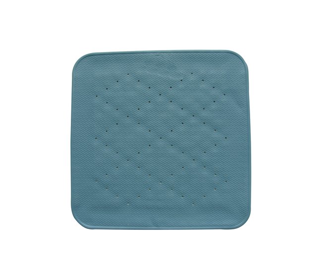 Chuveiro de carpete 54x54 54x54 Azul