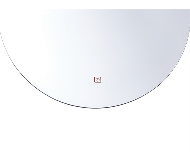 Beliani Espelho de Casa de Banho MAZILLE GR242213181