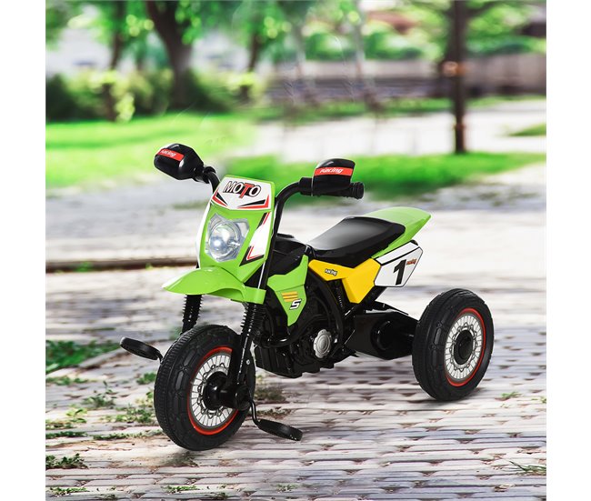 Triciclo infantil HOMCOM 370-095RD Verde