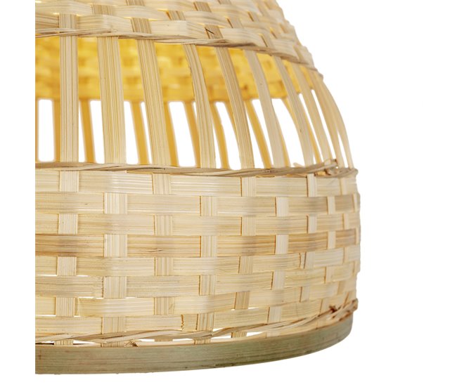 Lâmpada de teto Bamboo Suyen, diâmetro 39,5 cm Amarelo