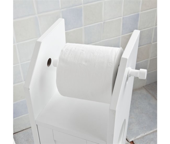 Suporte para rolos de papel higiénico FRG135-W SoBuy Branco