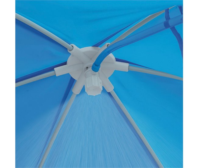 Piscina circular desmontável de 700 L c/toldo desmontável Canopy Metal Frame INTEX Azul