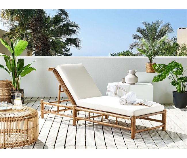 Beliani Cadeira lounge/relax LIGURE GR242213112