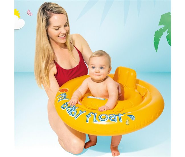 Flutuador para bebé Amarelo
