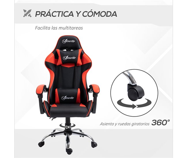 Cadeira Gaming Vinsetto 921-436BK Multicor