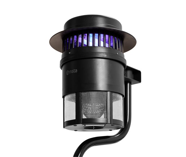 Lâmpada Eléctrica UV Repelente de Mosquitos Amsta AMMK77821 Interior com Suporte Preto