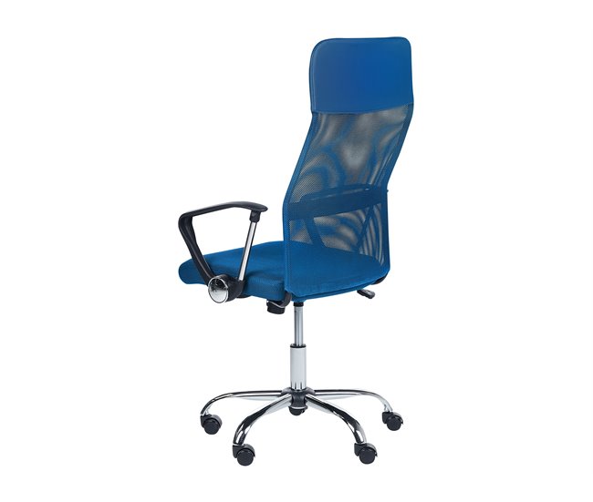 DESIGN Cadeira de escritório Beliani Azul