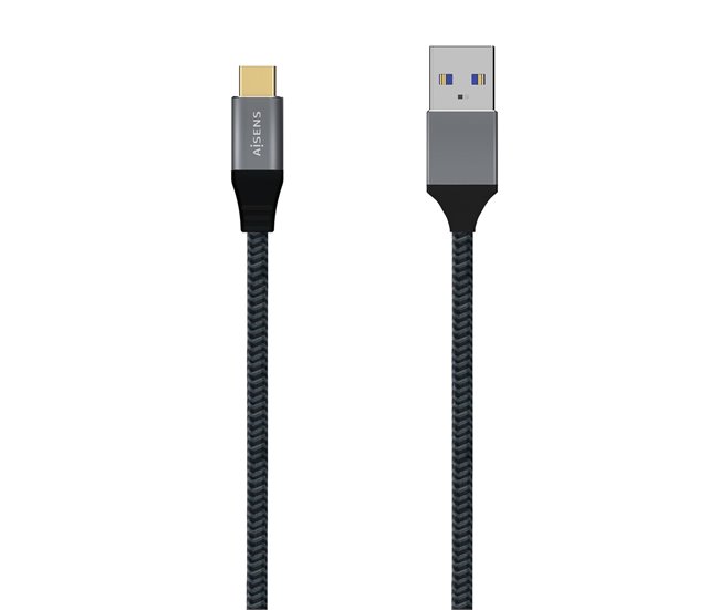 Cabo USB A para USB C A107-0633 Cinza