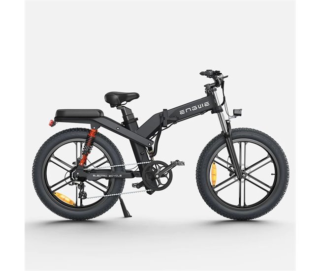 Bicicleta Elétrica ENGWE X26 - Motor 1000W 1401.6WH Bateria 100KM Autonomia Preto