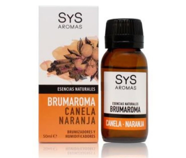 ESSÊNCIA BRUMAROMA SYS 50ML DE CANELA E LARANJA - Conforama