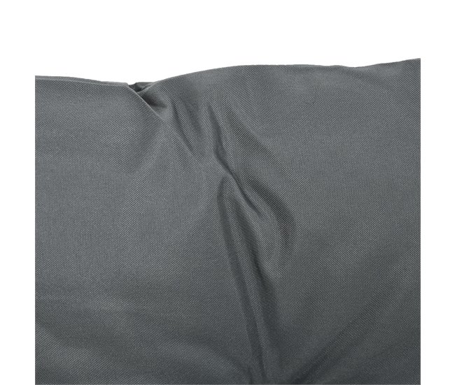 Conjunto de 2 Almofadas de Cadeira algodão PP e tecido 100% poliéster Outsunny Cinza Escuro