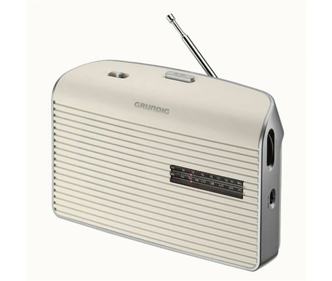Rádio Transistor AM/FM Branco