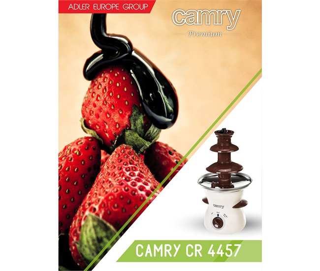 Fonte de Chocolate Camry CR 4457 Branco