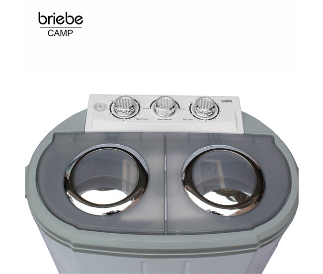 Máquina de lavar Roupa Briebe WM1140 Branco/cinza