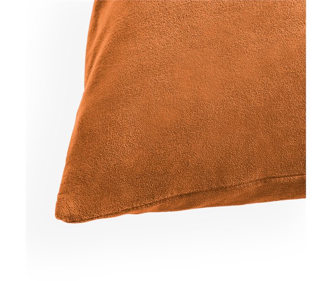  Acomoda Textil - 4 capas de almofada em veludo. Laranja