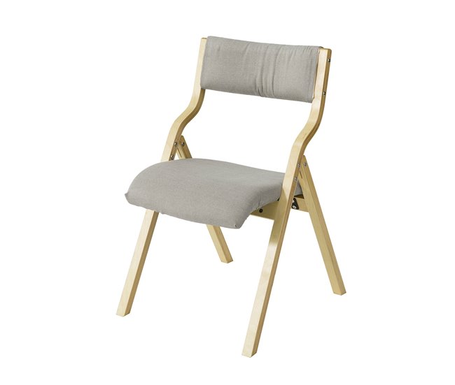 Cadeira dobrável para crianças FST40-W SoBuy Cinza