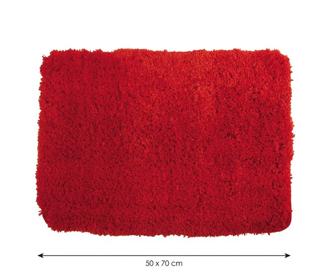 Microfibre tapete 70x50 Vermelho