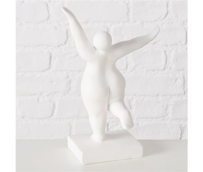 Figura decorativa LALEIA marca BOLTZE Branco