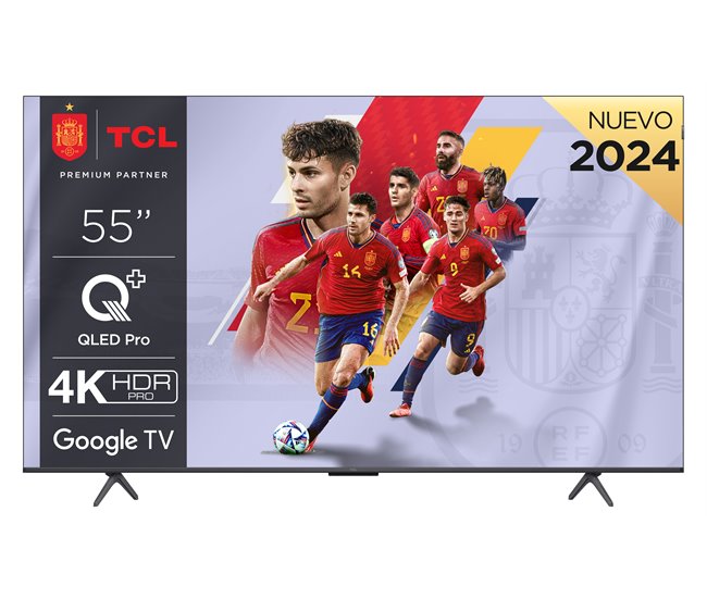 TV TCL 55C655 Qled Smart Tv 3hdmi 1usb Preto