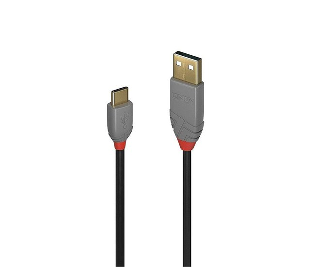 Cabo USB A para USB C 36887 Preto