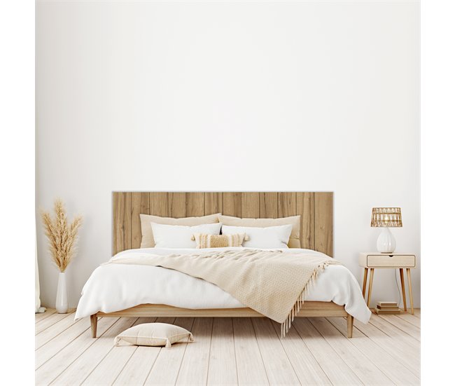  Cabeceira de cama Nova, imitação de madeira 100 Madeira