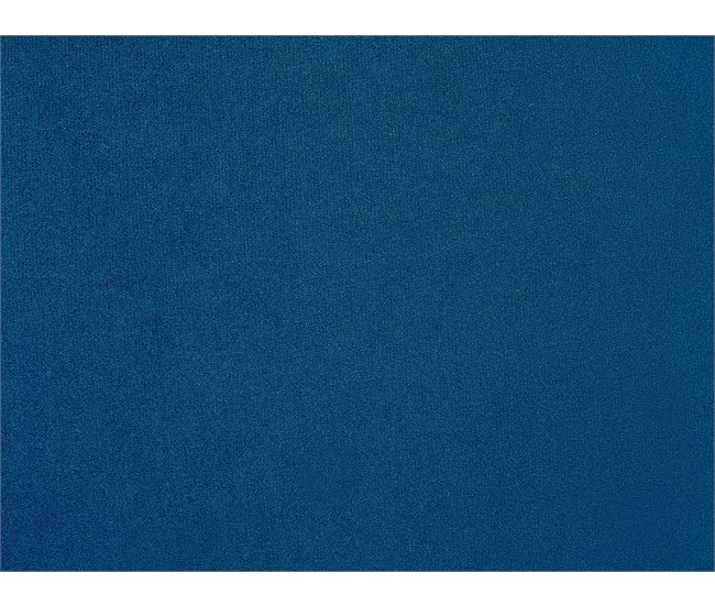 Beliani Chaise longue versão à direita Veludo LE CRAU Azul Marino