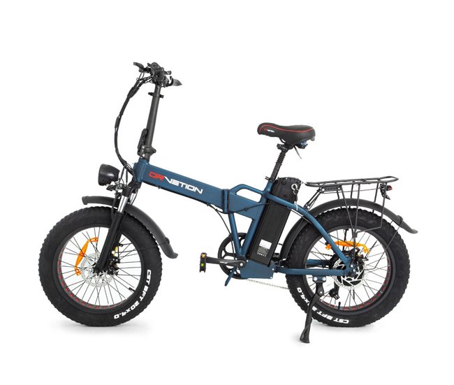 Bicicleta elétrica DrveTion AT20 - Potência 750W Bateria 48V20Ah Azul