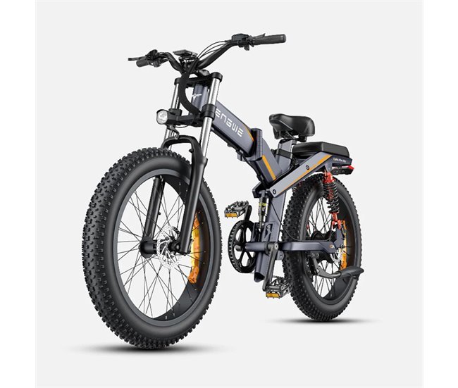 Bicicleta Elétrica ENGWE X24 - Motor 1000W 921.6WH Bateria 64KM Autonomia Cinza