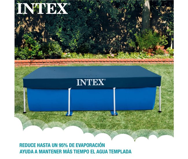 Cobertura INTEX piscina ret. prisma/small frame Azul