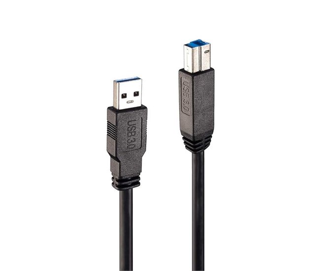 Cabo USB A para USB B 43098 Preto