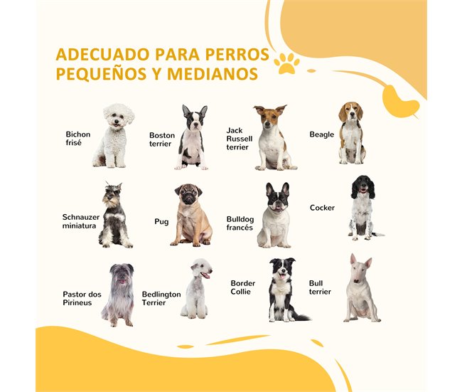 Barreira para Cães PawHut D06-191V00ND Madeira