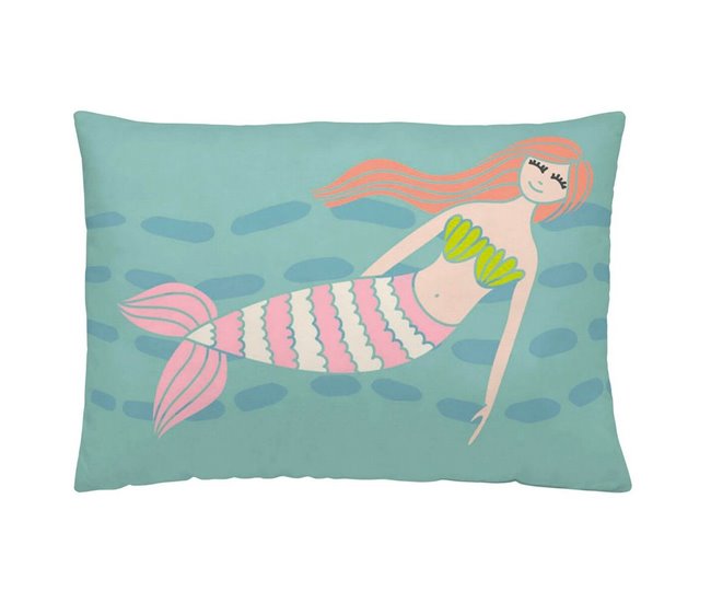 Capa de travesseiro Mermaids Multicor