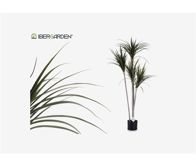Planta artificial YUCA marca IBERGARDEN Verde