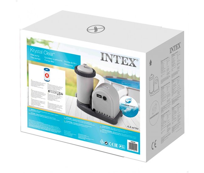 Filtro de cartucho INTEX 5.678 l/h - filtros tipo A Cinza