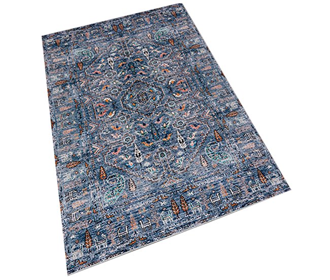 Carpete de 120 x 180 cm 180x120 Azul