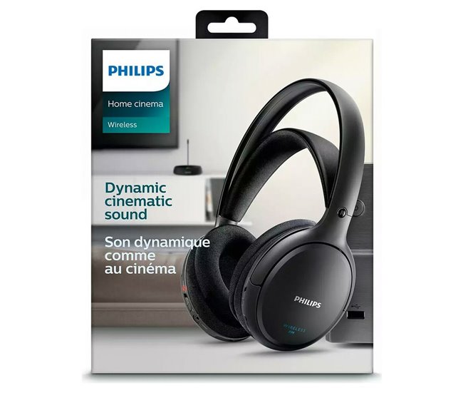 Auriculares de Diadema Preto