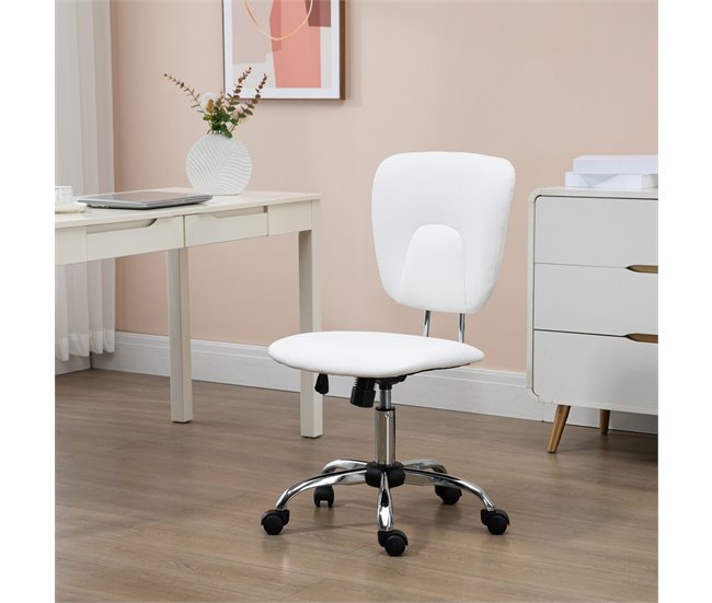  Cadeira de escritório Vinsetto 921-622V00WT Branco
