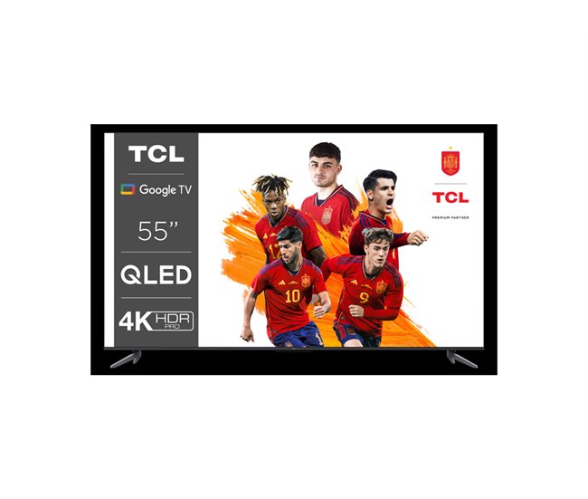 TV TCL 55C645 Smart 55'' 4K Ultra HD Preto