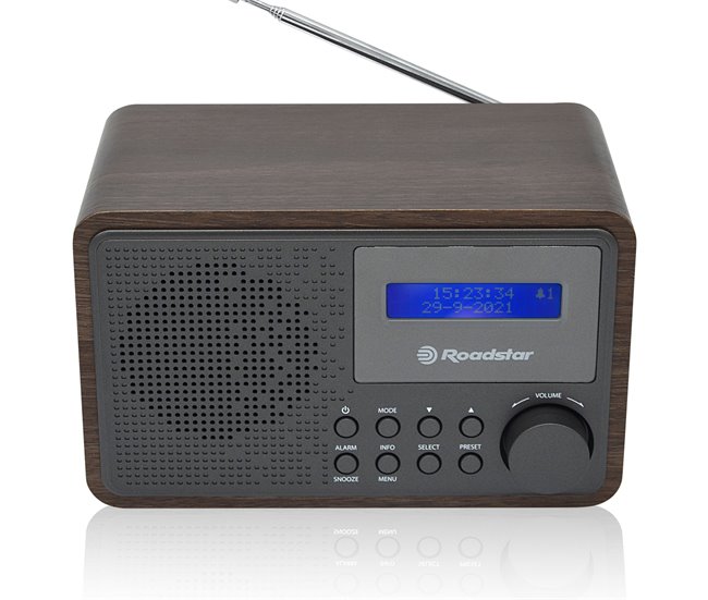 Rádio portátil Roadstar HRA-700D+/WD Madeira
