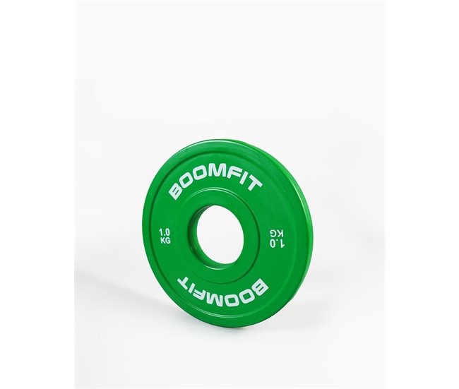Disco Fracionado 1kg - BOOMFIT Verde