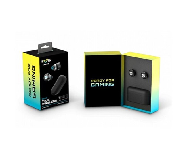 Auriculares Bluetooth com microfone ESG 6 Preto